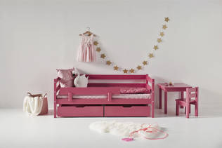 ECO Comfort säkerhetsräcke - barockröd - Sängtillbehör - 30-0007-45-000 - 2