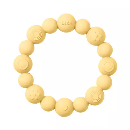 Bibs Baby Bitie purulelu Ring Pale Butter. - Bitleksaker - 3300310 - 1