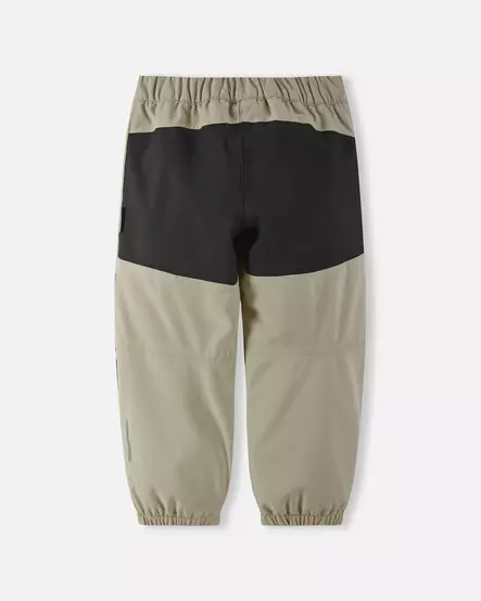 Reimatec välikausihousut Samppi Earthy Beige takaa. - Barnens mellansäsongsbyxor - 5100371A-0760 - 2