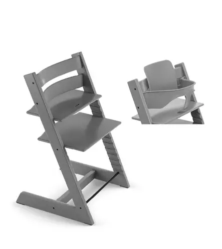 Stokke Tripp Trapp syöttötuoli Bundle Storm Grey. - Stokke Tripp Trapp produkter - 684800 - 1