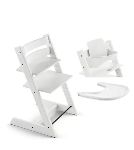Stokke Tripp Trapp syöttötuoli Bundle White. - Stokke Tripp Trapp produkter - 685500 - 1