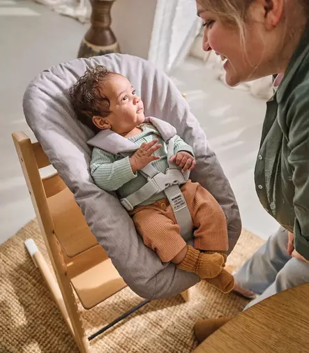 Stokke Tripp Trapp syöttötuoli Natural Newborn setillä. - Stokke Tripp Trapp produkter - 685700 - 2