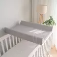 Tinynord hoitoalusta Matio Grey Bunny, pinnasängyn päällä. - Påslakan och underlakan - 305310 - 2