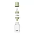 Bibs Baby Bottle tuttipullo silikoninen 150 ml Sage suppilolla ja mait=
olukolla. - Nappflaskor och flasknappar - 50161250 - 4