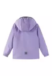 Reima Vantti softshell-takki Lilac amethyst takaa. - Barnens mellansäsongsjackor - 5100009A-5450 - 3