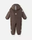 Reimatec Marte talvihaalari Dark choco takaa. - Barnens vinteroveraller - 5100120B-1270 - 2
