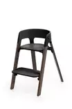 Stokke Steps tuoli Black / Warm Brown - Matstolar för barn - 692400 - 6