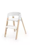 Stokke Steps tuoli White / Natural - Matstolar för barn - 692600 - 4