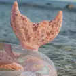 Little Dutch uimarengas Little Mermaid vaaleanpunainen. - Badleksaker - LD2016390 - 5