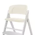 Cybex CLICK & FOLD pehmuste Canvas White tuolissa. - Matstolar för barn - 524000910 - 2