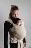 Najell Wrap kantoliina, esisidottu Powder Beige, oon äärimmäisen helppo käyttää. - Bärsjalar - N3181980 - 2