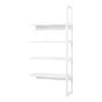 STOREY förlängningsdel, hyllor 4 st, 80 cm - vit - Tillbehör för hyllor - STO-01-080 - 11
