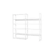 STOREY helhet, hyllor 8 st, 100 cm - vit - Hyllsystem - STO-20-100 - 10