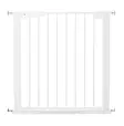Turvaportti BabyDan Asta White. - Säkerhetsgrindar och säkerhetsprodukter - 7011454910 - 1