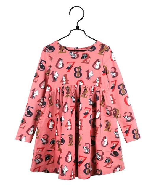 Roosan v=C3=A4rinen Muumi mekko. - Kjolar och klänningar - 72573450 - 1