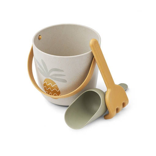 Liewood Donny hiekkalelusetti Pineapple multi mix. - Modellervax och sandlådeleksaker - 14849-2030 - 1