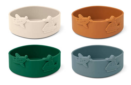 Liewood Emily kulhot blue fog multi mix. - Tallrikar och skålar - 17371-1820 - 1