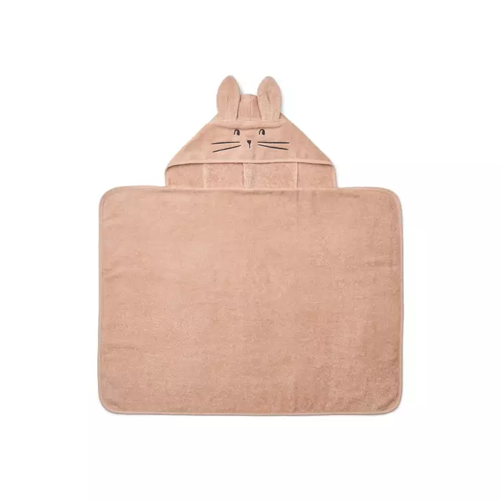 Liewood huppupyyhe Vilas Rabbit Pale Tuscany. - Hoodade handdukar och badrockar - 19631-9470 - 1