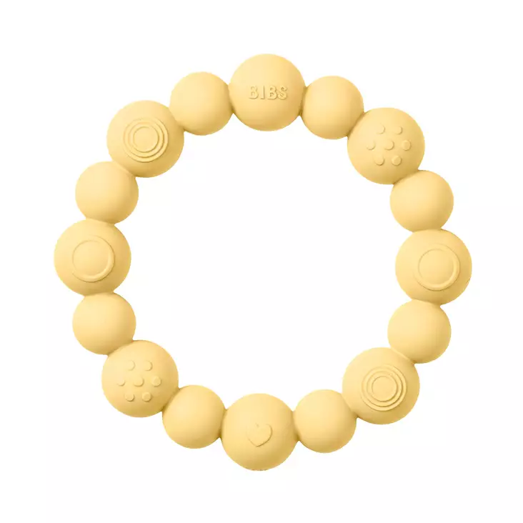 Bibs Baby Bitie purulelu Ring Pale Butter. - Bitleksaker - 3300310 - 1