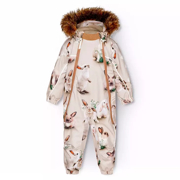 Molo talvihaalari Pyxis Fur Winter Rabbits. - Barnens vinteroveraller - 5W24N1049110 - 1