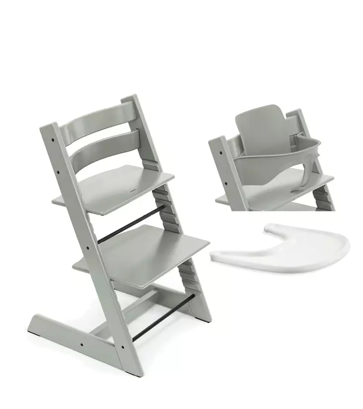 Stokke Tripp Trapp syöttötuoli Bundle Glacier Green. - Stokke Tripp Trapp produkter - 697300 - 1