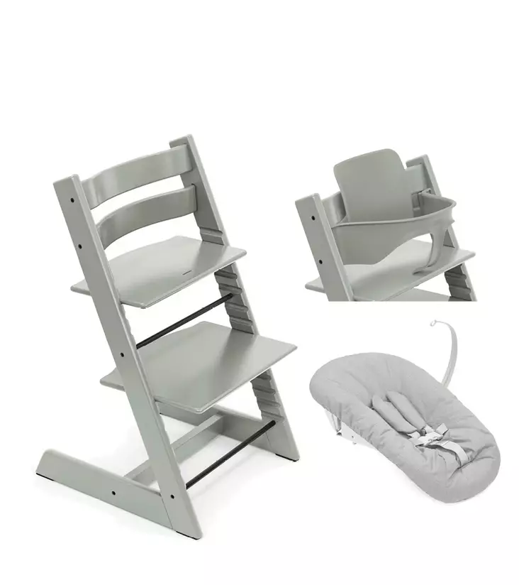 Stokke Tripp Trapp syöttötuoli Bundle Glacier Green. - Stokke Tripp Trapp produkter - 697400 - 1