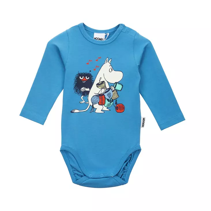 Martinex Muumi Body Koristelijat sininen. - Bodys och tröjor - 72586920 - 1