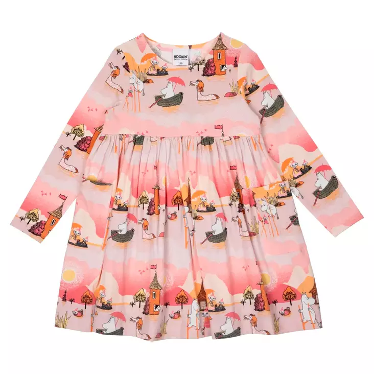 Martinex Muumi Vedenpaisumus Mekko beige. - Kjolar och klänningar - 72588860 - 1