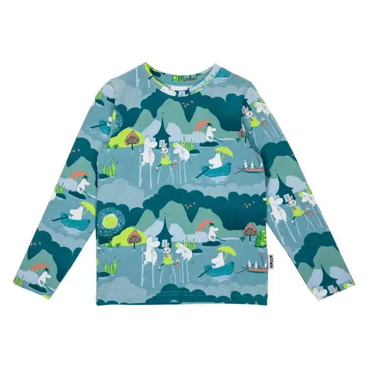 Martinex Muumi Vedenpaisumus Paita sininen. - Skjortor och huvtröjor - 72588920 - 1