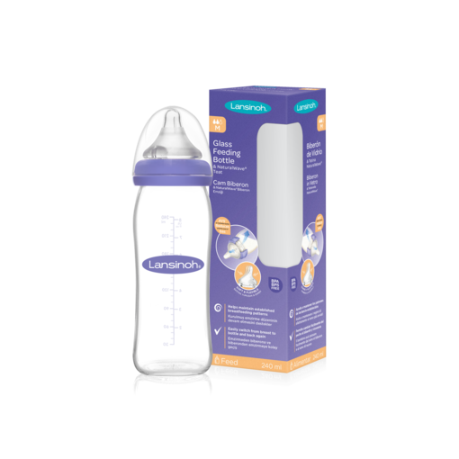 Lasituttipullo 240 ml - Nappflaskor och flasknappar - 77150 - 1