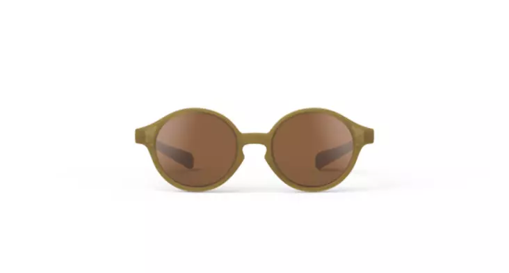 Lasten aurinkolasit IZIPIZI Young Child #D Glossy Kaki (0-3v). - Solglasögon för barn - BBY2329101X00 - 1