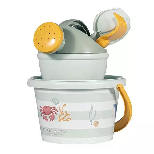 Little Dutch rantalelusetti 5-pack vihreä. - Modellervax och sandlådeleksaker - LD2012320 - 1