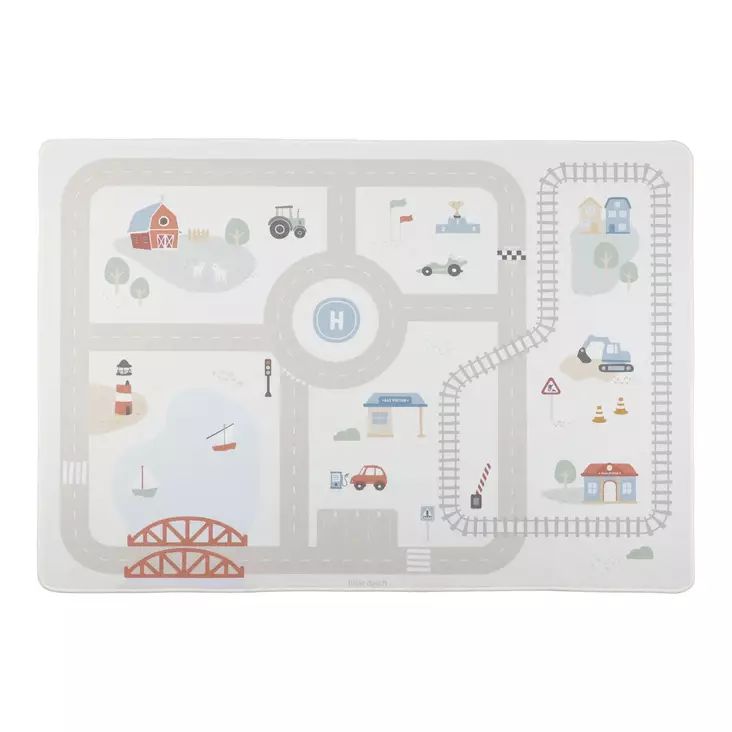 Little Dutch leikkimatto, auto. - Lekmattor och babygym - LD2550 - 1