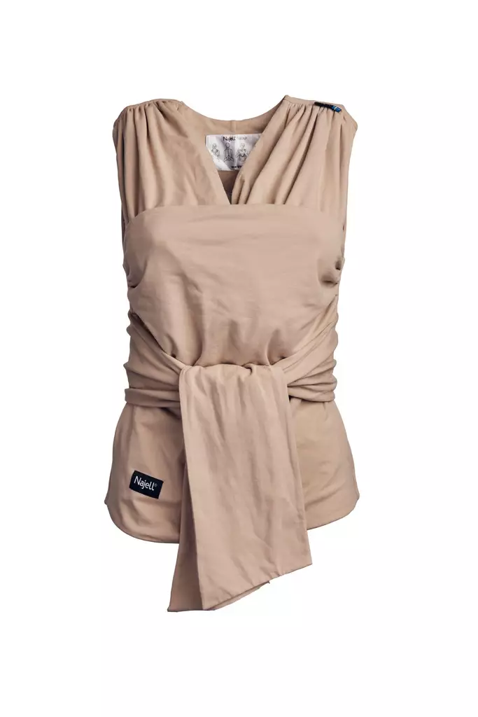 Najell Wrap kantoliina Biscotti Cream. - Bärselar - N011020 - 1