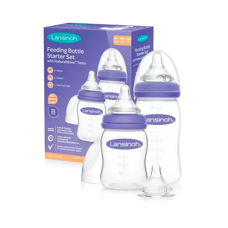 Lansinoh tuttipullot starttipaketti. - Nappflaskor och flasknappar - 76410 - 1