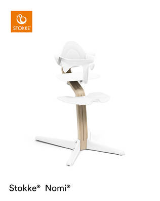 Baby Set Stokke Nomi sy=C3=B6tt=C3=B6tuolissa - Stokke Nomi matstolar för barn - 626101 - 2
