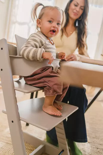 Tripp Trapp tuoli Cashmere Grey Baby Setilla. - Matstolar för barn - 100139CGSTA3in1 - 2