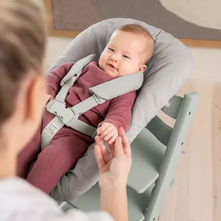 Tripp Trapp tuoli Glacier Green Newborn Setilla. - Matstolar för barn - 100139GLSTA3in1 - 2