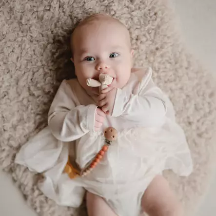 Mushie purulelu Lamb helpottaa kutisevia ikeniä. - Bitleksaker - 101571 - 2
