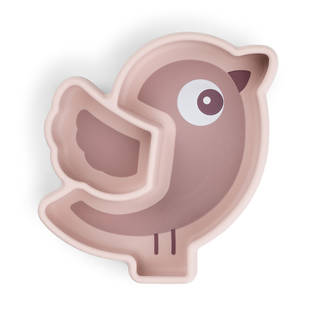 Silikonilautanen imukupilla Done By Deer Berdee Powder. - Tallrikar och skålar - 1749351 - 1