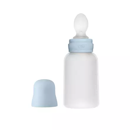 Bibs Spoon Feeder syöttölusikka Baby Blue. - Nappflaskor och flasknappar - 4351231 - 1