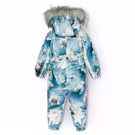 Molo talvihaalari Pyxis Fur Polar Bear Joy takaa. - Barnens vinteroveraller - 5W24N1049111 - 2