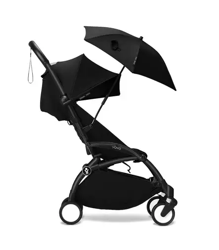 Stokke YoYo Parasol päivänvarjo Black rattaissa. - Andra tillbehör - 653201 - 2