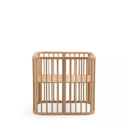Stokke Nighti Mini pinnasänky Natural ilman renkaita. - Spjälsängar och barnsängar - 705401 - 1