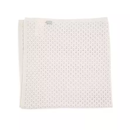 Stokke neulehuopa Merino Wool blanket Birch Beige. - Täcken och kuddar - 710101 - 1