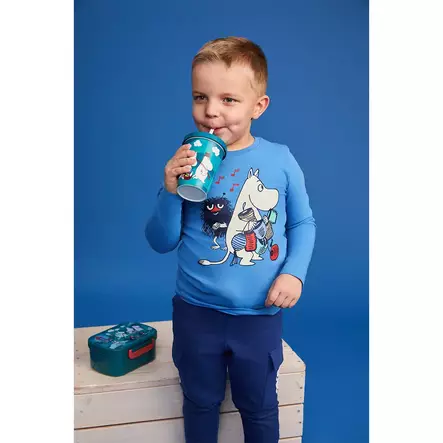 Martinex Muumi Koristelijat Paita sininen lapsella. - Skjortor och huvtröjor - 72587161 - 2