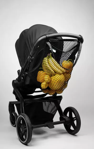 Najell verkkokassi Stroller Shopping bag Matte Black. - Skötväskor och organizers - N06700101 - 1