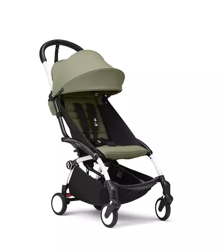 Stokke YoYo3 matkarattaat White-runko Olive. - Resevagnar och barnvagnar - 646001rat11 - 1