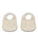 Liewood Tilda ruokalappu 2-pack splash dots/sea shell. - Haklappar - 15128-1941 - 1