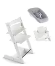 Tripp Trapp Starttipaketti Stokke 3 in 1 White. - Matstolar för barn - 100100STA3in1 - 1